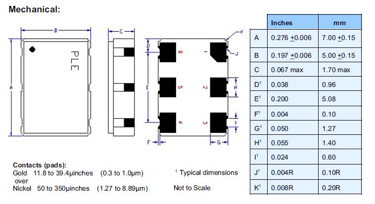 lv77d 2.5v 7050 LVDS