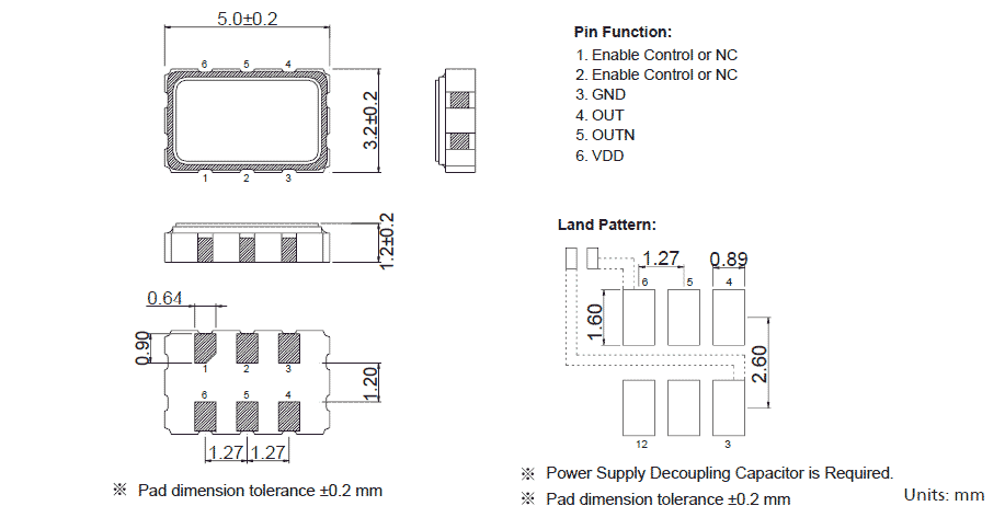 TXC_CB_5.0_3.2 LVPECL