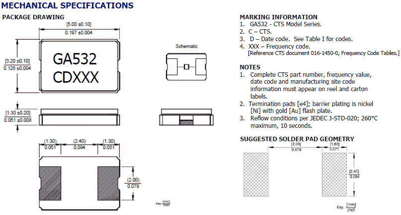 GA532 5032 GA532 5032
