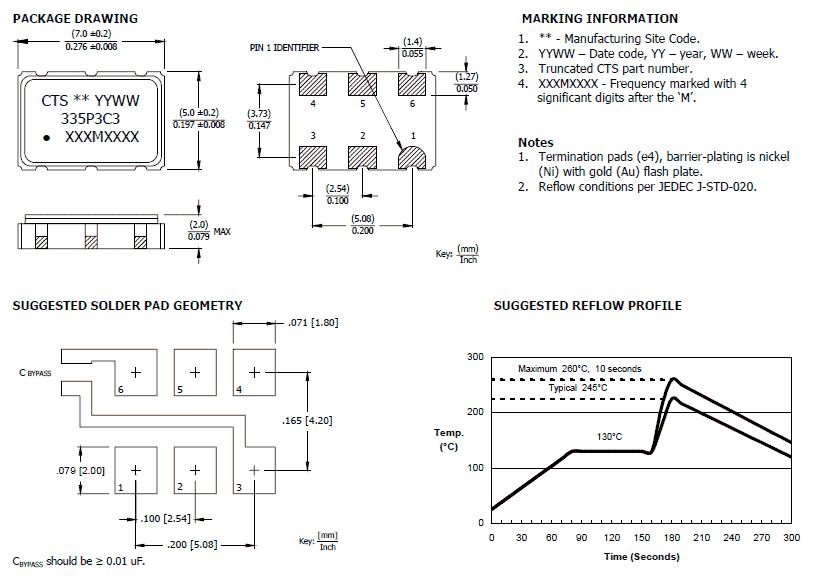335 7050 VCXO 335 7050 VCXO