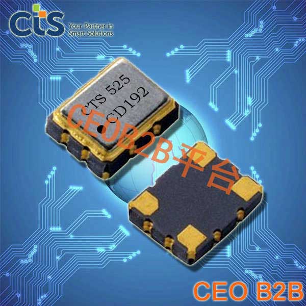 CTS晶振,VC-TCXO晶振,525晶振