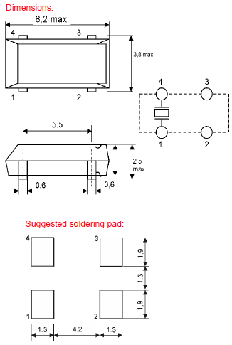 GEYER晶振,贴片晶振,KX-327S晶振,音叉晶振