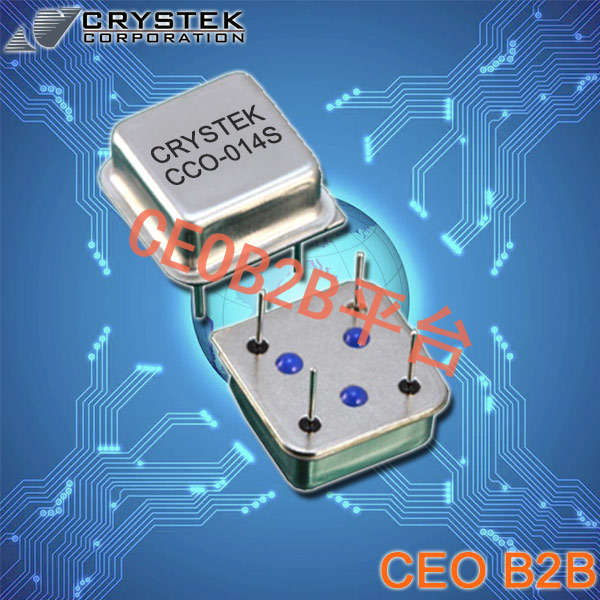 Crystek晶振,压控晶振,CVXO-014S晶振,有源DIP晶振