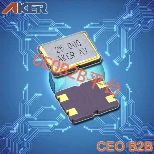AKER晶振,CXAN-751贴片晶振,7050无源晶振 AKER晶振,CXAN-751贴片晶振,7050无源晶振