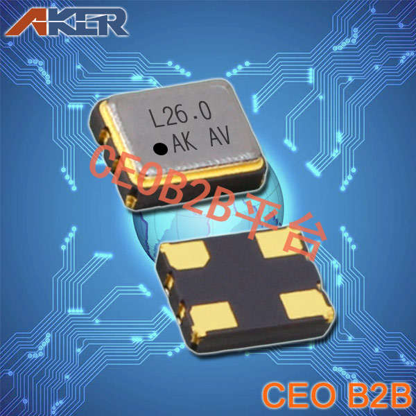 AKER晶振,SMAN-321贴片晶振,石英晶体振荡器 AKER晶振,SMAN-321贴片晶振,石英晶体振荡器