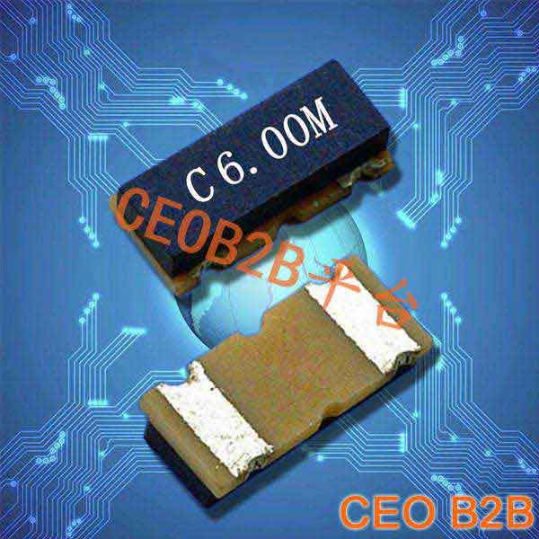 陶瓷晶振,陶瓷谐振器,ZTT7.4×3.4两脚晶振