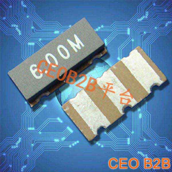 陶瓷晶振,陶瓷谐振器,ZTT6M贴片晶振