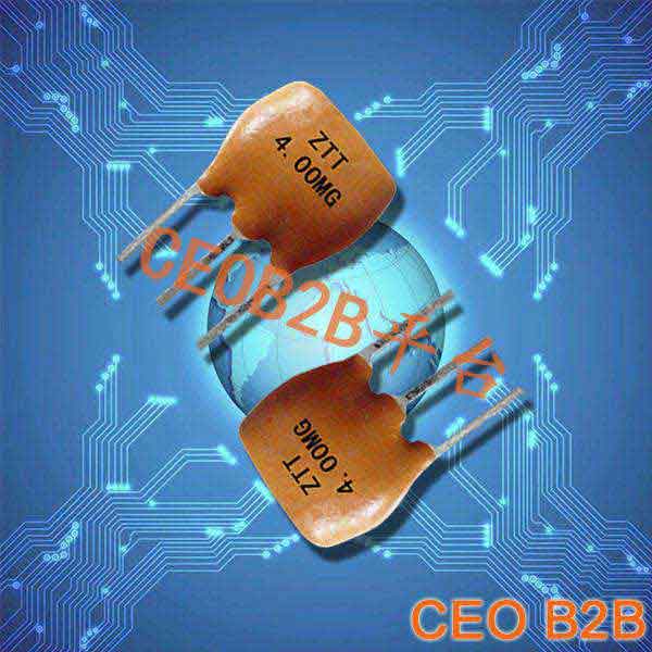 陶瓷晶振,陶瓷插件晶振,ZTT4M晶振 陶瓷晶振,陶瓷插件晶振,ZTT4M晶振