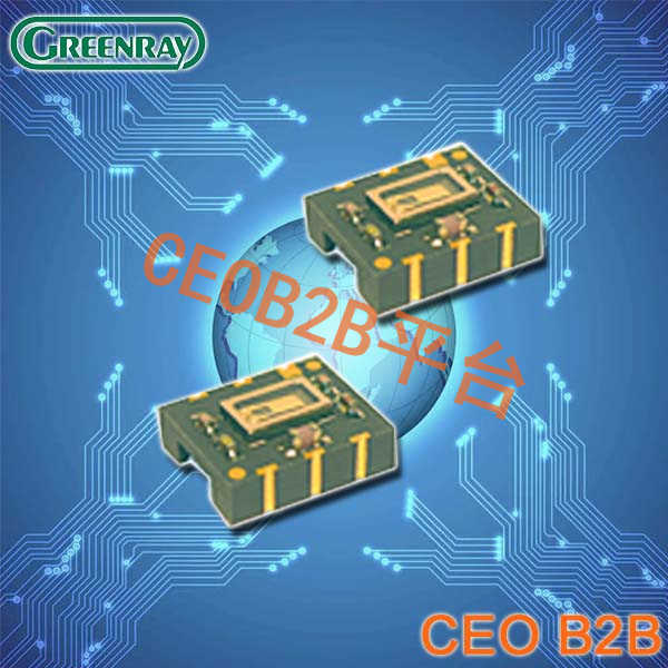 Greenray晶振,石英晶体振荡器,T1307晶振