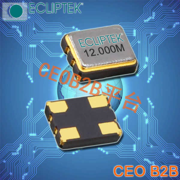 ECLIPTEK晶振,贴片晶振,EP16E7E2H-26.000M晶振