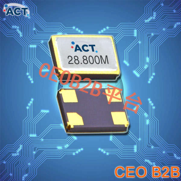 ACT晶振,贴片晶振,531 SMX‐4晶振,RoHS环保型晶体