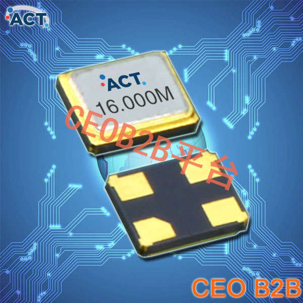 ACT晶振,贴片晶振,1016 SMX‐4晶振,最小无源水晶振子 ACT晶振,贴片晶振,1016 SMX‐4晶振,最小无源水晶振子