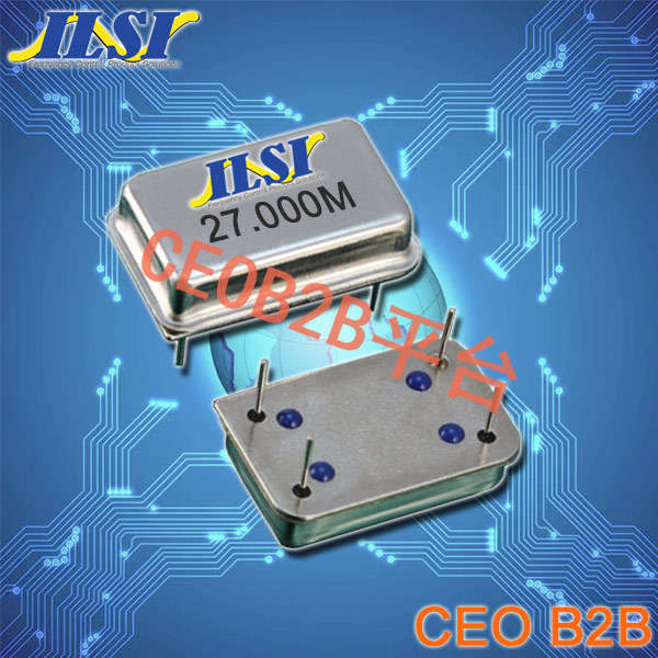 ILSI晶振,压控晶振,I203晶振,四脚DIP晶振