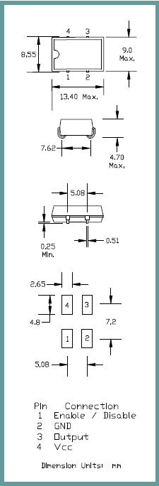 ILSI晶振,有源晶振,ISM61晶振,贴片有源晶振