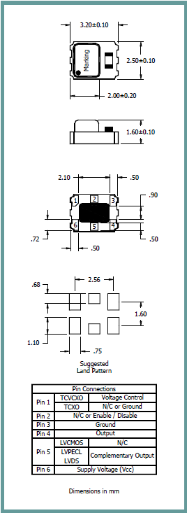 ILSI晶振,温补晶振,I593/I793晶振,温补3225晶振