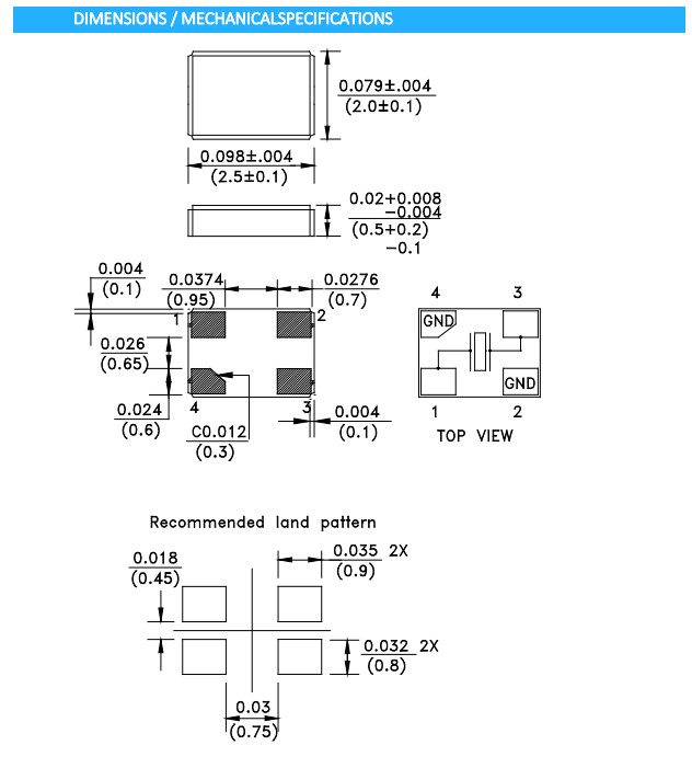 ELM10-24.000MHz-16-R100-X-N15-T,AEL超小型晶振,2520mm ELM10-24.000MHz-16-R100-X-N15-T,AEL超小型晶振,2520mm