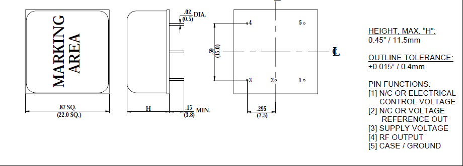 ocxo_ox5100 22.0 x 22.0